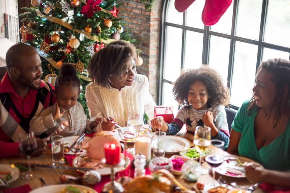 group-of-diverse-people-are-gathering-for-christmas-holiday
